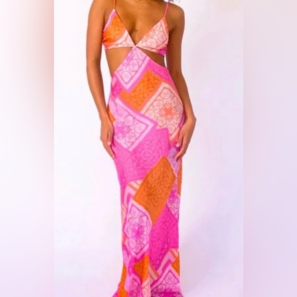 Skatie Kiele Montana cut out maxi dress